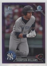 2016 Bowman Draft Chrome Picks Purple Refractor /250 Dom Thompson-Williams s3g