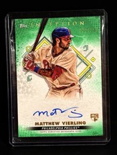 2022 Topps Inception - Base Rookie and Emerging Stars Autographs Matt...