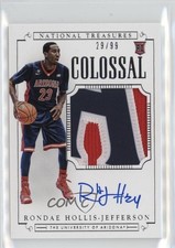 2015 Panini National Treasures College 29/99 Rondae Hollis-Jefferson Auto 0j3l