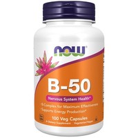 Vitamin B-50 Mg 100 Veg Kapseln Now Foods