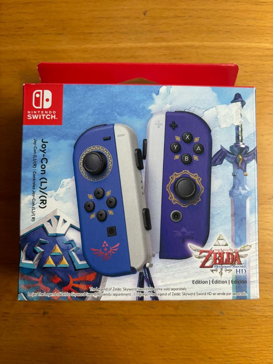 Nintendo Switch Joy-con The Legend of Zelda Skyward Sword Edition