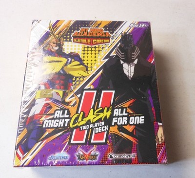 All-Might vs All For One 2-Player Clash Deck My Hero Academia TCG SEALED