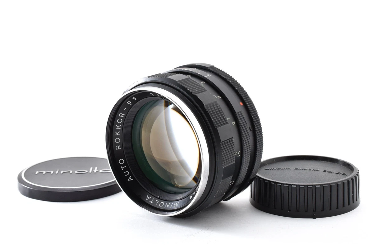 ミノルタ SRT101 & MC ROKKOR-PF 58mm F1.4 #62 Minolta Rokkor PF 58mm Focal f/1.4 Camera Lenses for sale | eBay