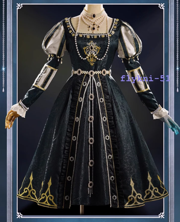 Identity V Reporter Alice Derose Mujer Vestido Halloween Disfraces Juegos con disfraces Traje Foto 3 de 4