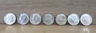 40% Silver Kennedy Half Dollars 7 Lot. 1oz of Silver. Dates between 65-69.