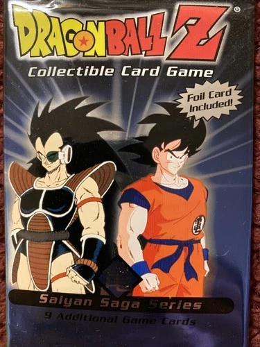 (10) Dragon Ball Z Saiyan Saga Sealed Booster Pack DBZ