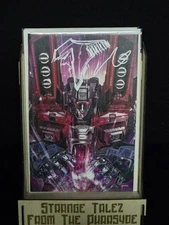 SIGNED REMARK COA TRANSFORMERS #1 STARSCREAM JOHN GIANG EXCLUSIVE VIRGIN VARIANT