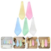  10 Pcs Newborn Bath Towel Towels for Babies Infant Washcloths Cotton Toddlers