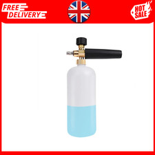 1/4" Quick Release Snow-Foam Lance Pressure Washer Gun Soap Bottle 1000ML Cannon