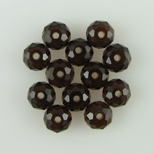 12 6mm Swarovski crystal rondelle 5040 Mocca beads