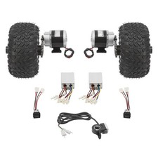 Double Wheel Motor Drive Wheel Conversion Kit For Electrical Beach Scooter 350W