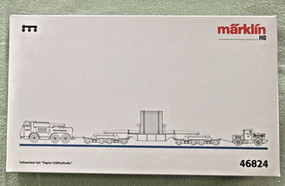 Märklin  46824 Ho Scale ''Paper Glazing Cylinder'' Heavy Freight Set NIB