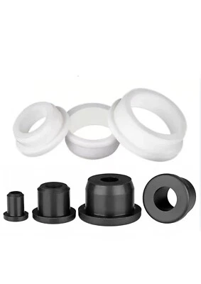 CELTD T-Shape Grommet Silicone Rubber Hole Plug Bung Electric Wire Cable Protect Bush