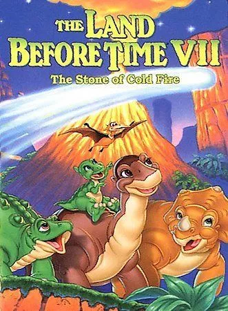 The Land Before Time VII: The Stone of Cold Fire (DVD, 2000)