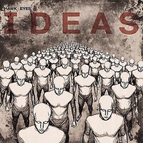 Hawk Eyes Ideas CD UK Fierce Panda 2012 In Gatefold Card Sleeve - Nuovo Ma