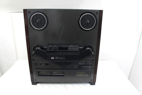Akai GX-747 Tonbandgerät schwarz OVP Reel to reel tape recorder black with box - Bild 1 von 24