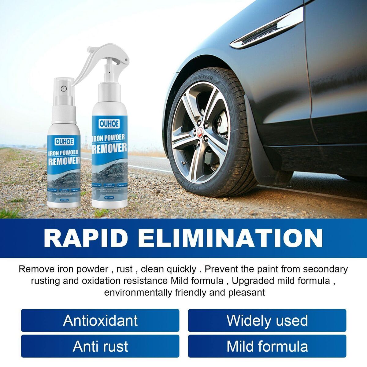3 in 1 High Protection Quick Hydrophobic Car Coat Ceramic Coating Spray  300ML US