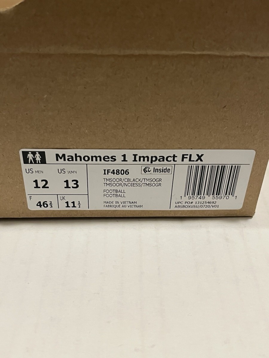 Adidas Mahomes 1 Impact “FLX Poison” IF4806, US Size 12 | eBay