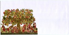 UKRAINIAN POSTAL ENVELOPE Cover At the Sorochinskaya Fair 2021 Ukraine