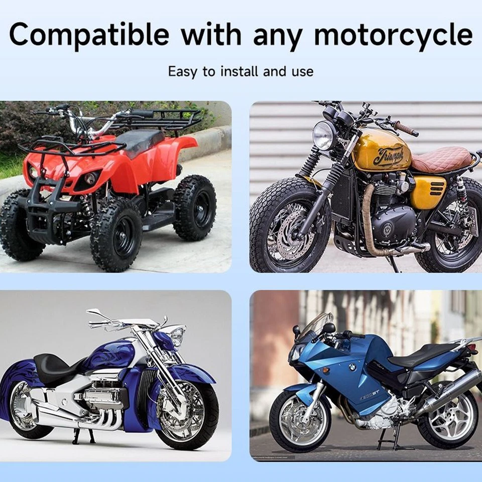 5" Wasserdicht Motorrad navi 1080P DVR carplay Android auto touchscreen GPS IP67 - Bild 3 von 4