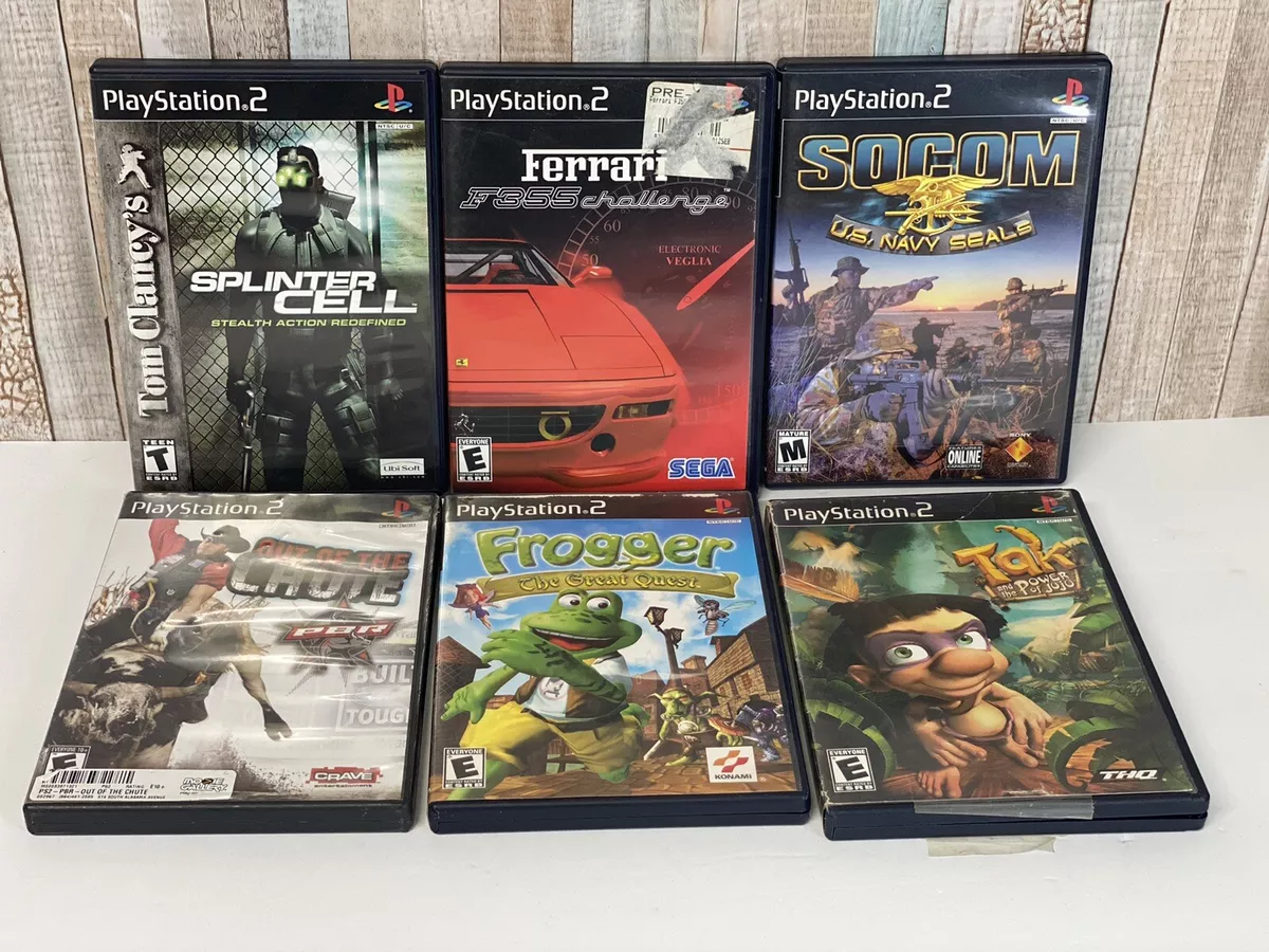 PS2 Game Lot Bundle ( Sony PlayStation 2) 6 games total