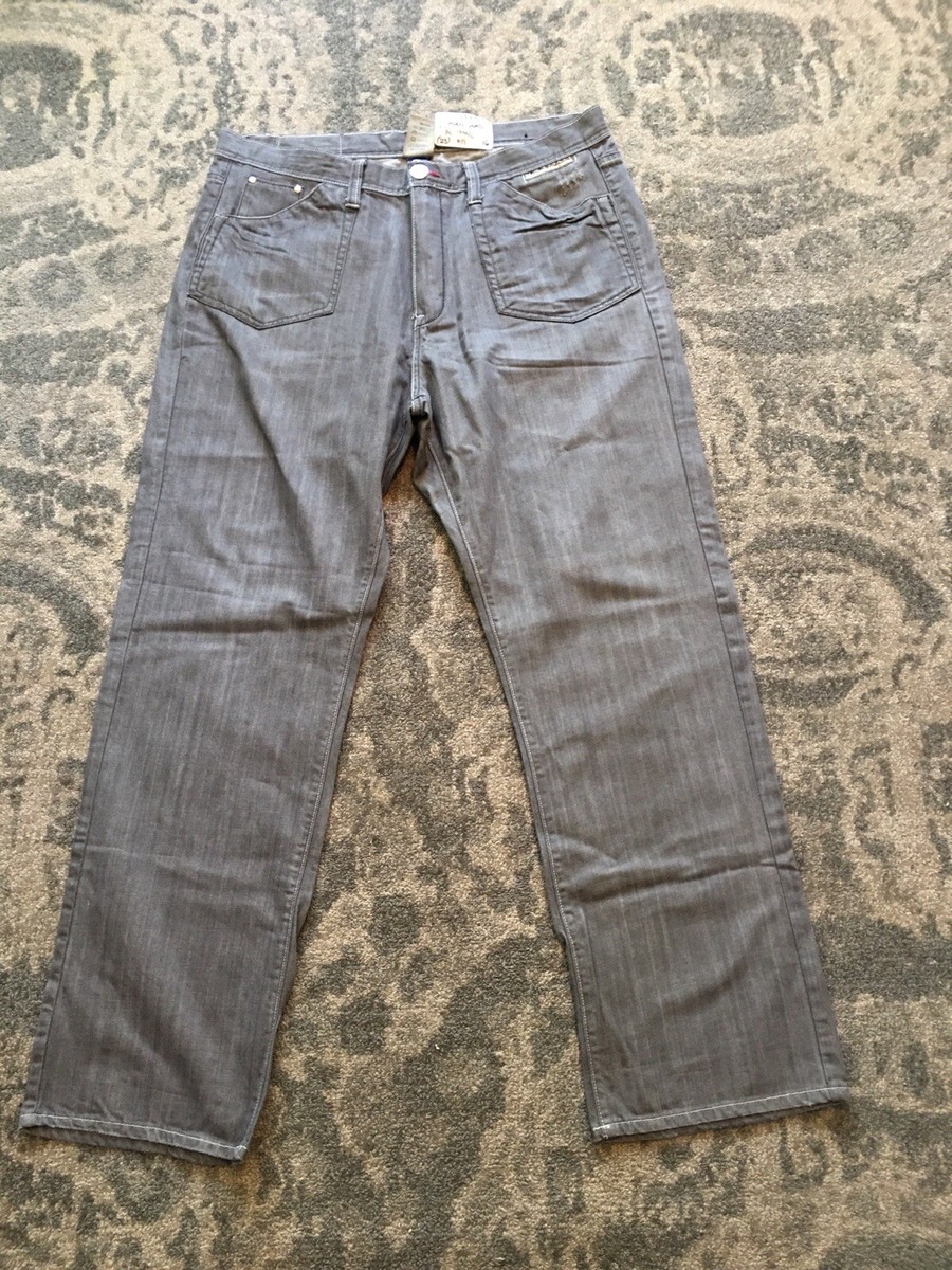 Vintage G Unit Co Waist 40 Gray Excellent Preowned Jeans Mens