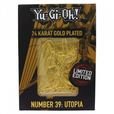 YuGiOh Number 39: Utopia 24K Gold Plated (Limited 1 of 5000) | sealed