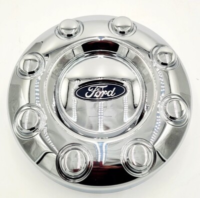 OEM 2005-2016 Ford F350 Front Chrome 8 Lug 10 Inch Center Cap - 5C34-1A096-SB