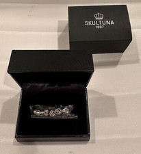 SKULTUNA Sweden 1607 SET OF 4 SILVER PLATED SHIRT STUDS