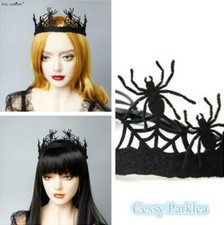 B14 Adult Kids Vampire Wicked Witch Evil Queen Spiders Crown Halloween Headband