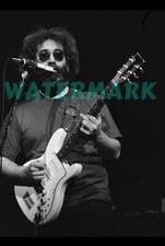 GRATEFUL DEAD - JERRY GARCIA - 16X20 PRINT - 1975? - PHOTOGRAPHER SIGNED - NYC
