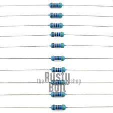 Resistors - 1/4 w (0.25 watt) - 47K ohm - 1% Tolerance - Metal Film - New