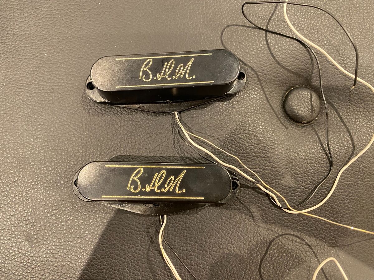 DiMarzio Brian May Middle & Bridge DP206 Single Coil Pickups DiMarzio Brian May Middle & Bridge DP206 Single Coil Pickups
