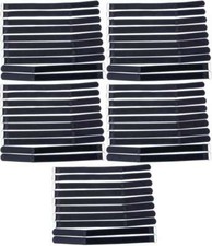50 Hook and Loop Cable Ties with Eyelet 300 x 20mm Black Cable Ties Hook and Loop Cable Hook and Loop