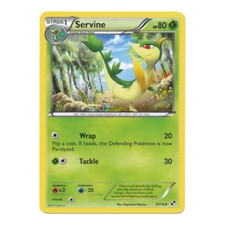 Servine 3/114 Black & White Base Set Vintage 2011 Pokemon Cards TCG Near Mint