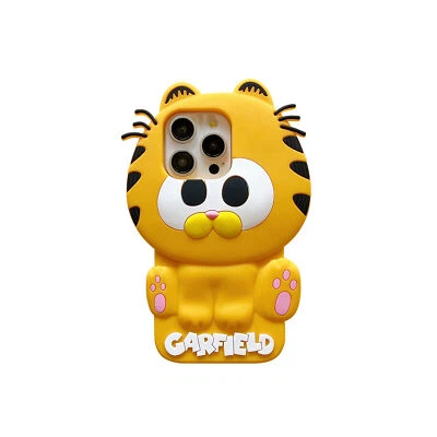 3D Garfield Cat Silicone Cartoon Phone Case Cover For iPhone 15 14 13 12 Pro Max | eBay 3D Garfield Cat Silicone Cartoon Phone Case Cover For iPhone 15 14 13 12 Pro Max | eBay