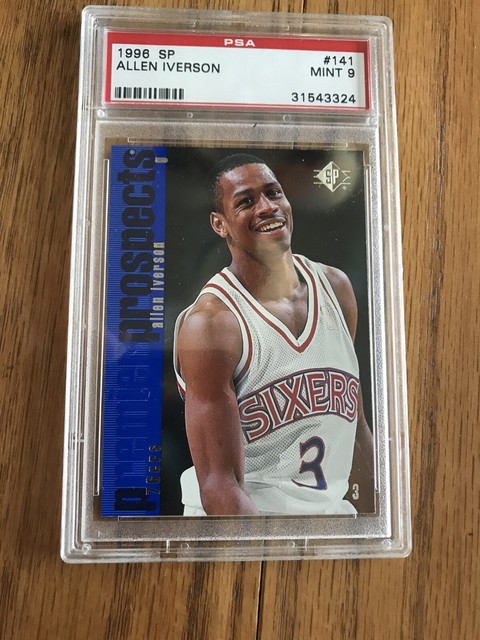 1996 1997 Upper Deck SP Allen Iverson Philadelphia 76ers 141 