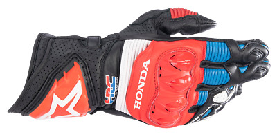 Alpinestars Honda GP Pro R3 Gloves XL Black/Bright Red/Blue | eBay