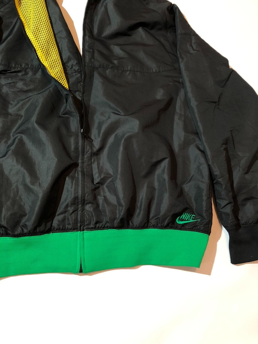 Nike Nylon Jacket That Splits Into Two Pieces Jamaica Flag | eBay
