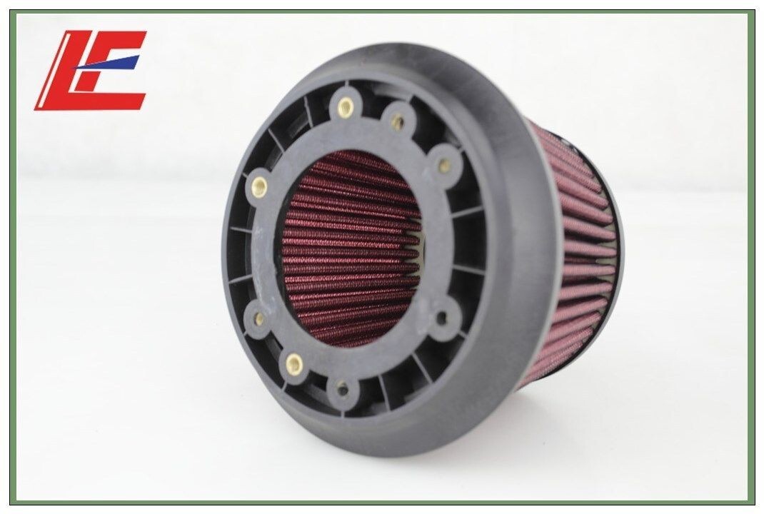 Ape Style Power Intake Dual Funnel Air Filter + Flange 76mm 3