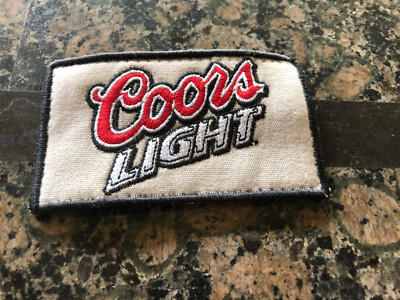 Vintage Coors Light Beer Hat Hipster Jacket Hoodie Trucker Hat Patch Crest
