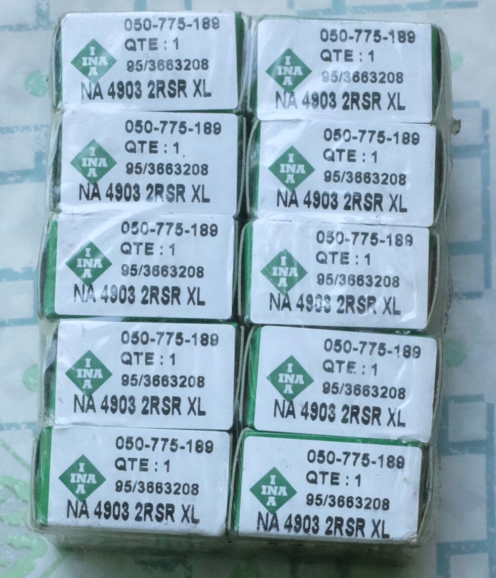 Pack 10 Roulements NA 4903 2RSR XL 17x30x14 mm - Finissez-en avec les pannes mécaniques