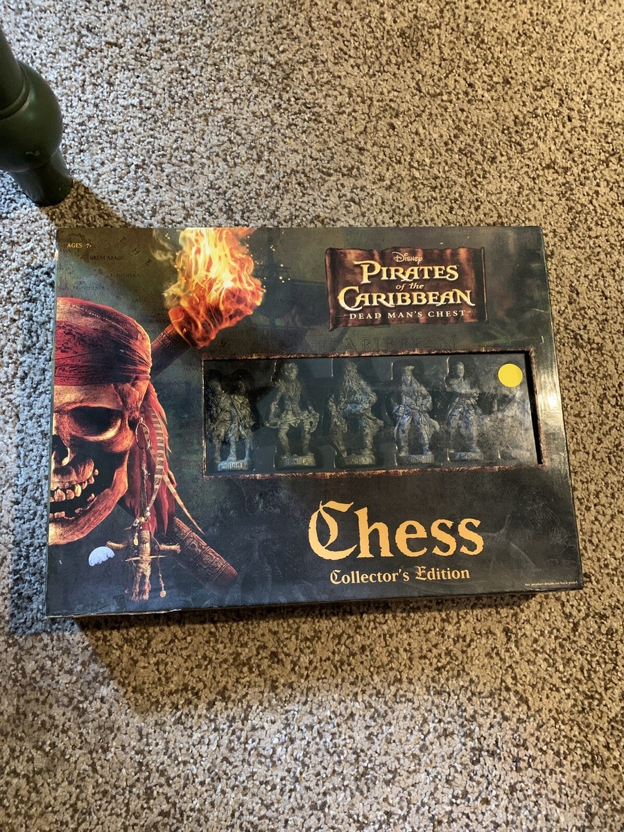 Disney Pirates Of The Caribbean Dead Man's Chest Chess Set