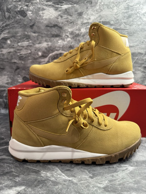 Nike Hoodland Suede Haystack / Light Brown 654888-727 Men's Size 12
