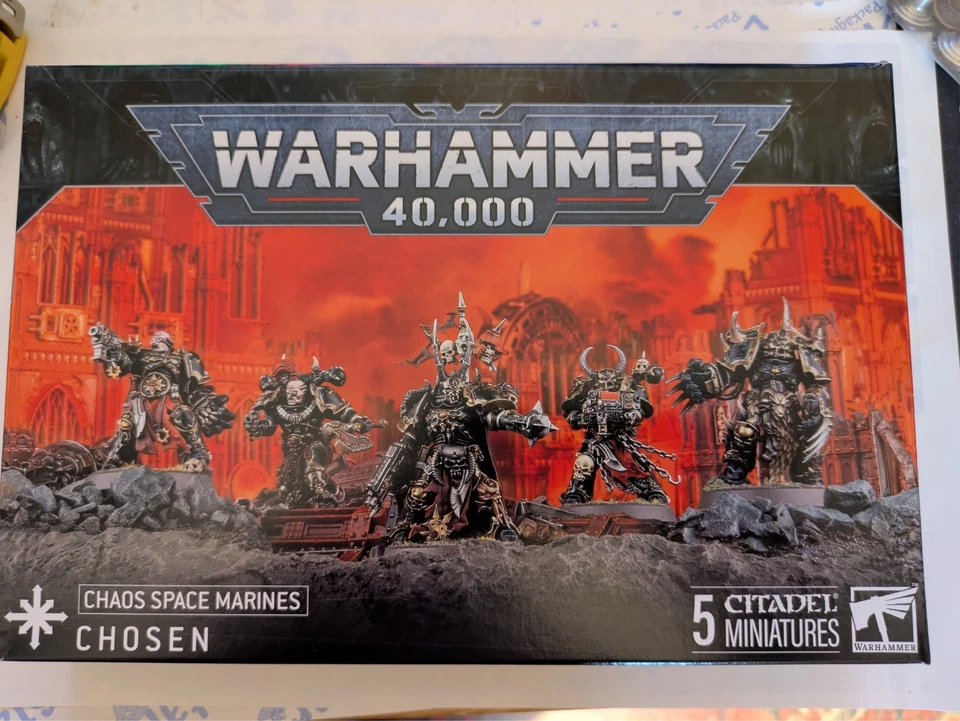 GAMES WORKSHOP Chaos Space Marine Chosen Close Combat Weapons (bits)