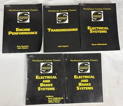 Today s Technician Classroom Manual Lot Of 5 Engine Perf Transmission Electrical