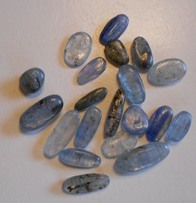 Partia polerowanego Kyhanit niebieski Afryka 💖 (1239) Pokaż pokaż! Pudełko do tego?