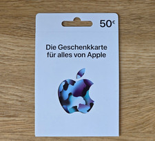 Apple Geschenkkarte Gift Card 50 Euro