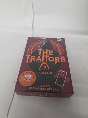 The Traitors Card Game BBC Ginger Fox Games / Neu & Sealed 