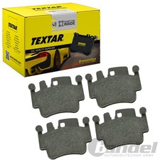 TEXTAR BREMSBELÄGE VORDERACHSE HINTERACHSE passend für PORSCHE 911 BOXSTER |